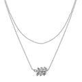 Sterling Silver Diamond Pendant