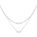Sterling Silver Diamond Pendant