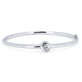 Sterling Silver Diamond Bracelet