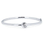 Sterling Silver Diamond Bracelet