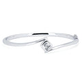Sterling Silver Diamond Bracelet