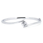 Sterling Silver Diamond Bracelet
