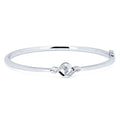 Sterling Silver Diamond Bracelet