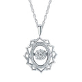 Sterling Silver Diamond Pendant