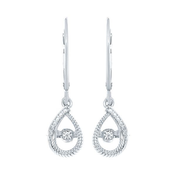 Sterling Silver Diamond Pendant