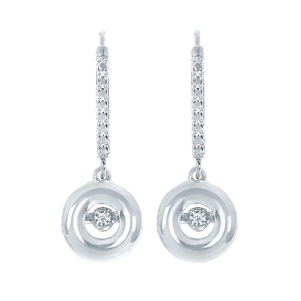 Sterling Silver Diamond Pendant