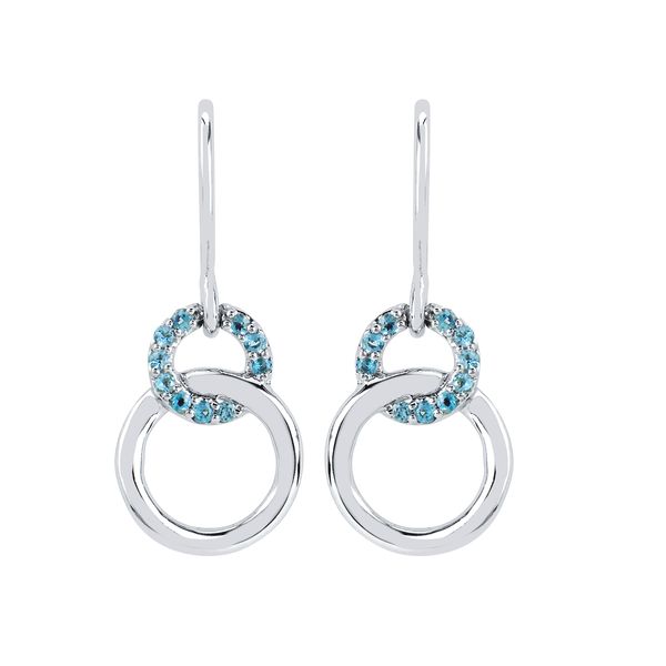 Sterling Silver Gemstone Earrings