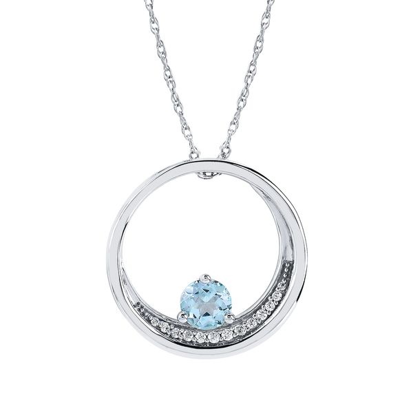 Sterling Silver Gemstone Pendant