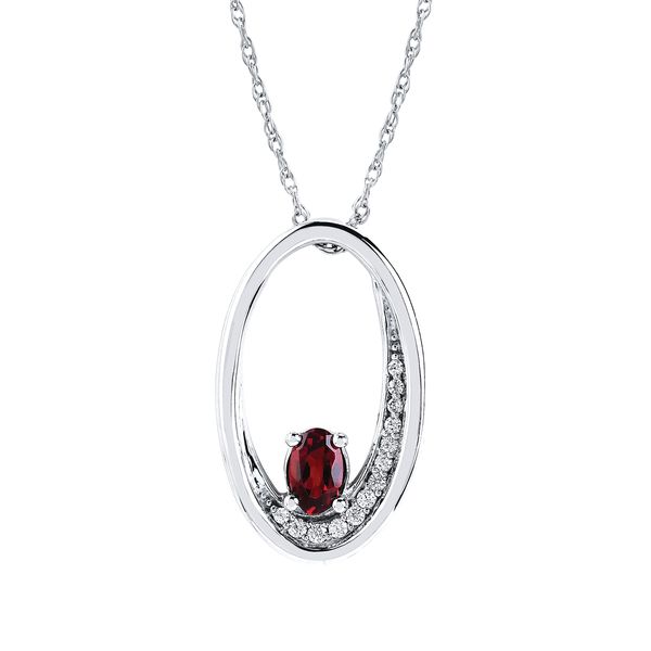 Sterling Silver Gemstone Pendant