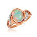 14k Two Tone Gold Ring