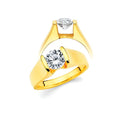 14k Yellow Gold Engagement Ring