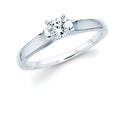 14k White Gold Engagement Ring