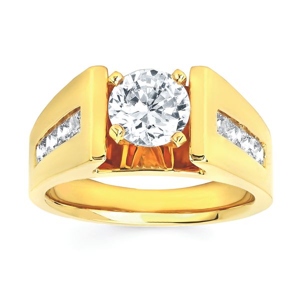 14k Yellow Gold Bridal Set - Image 2