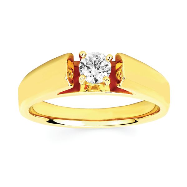 14k Yellow Gold Bridal Set - Image 2