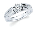 14k Yellow Gold Engagement Ring
