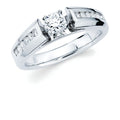 14k Yellow Gold Engagement Ring