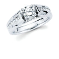 14k Yellow Gold Engagement Ring
