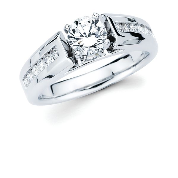 14k Yellow Gold Engagement Ring