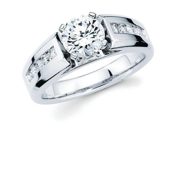 14k Yellow Gold Bridal Set