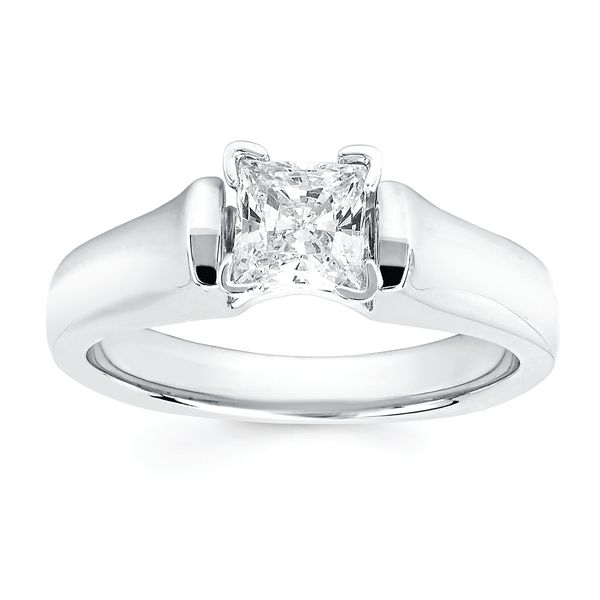 14k White Gold Bridal Set - Image 2