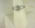 Diamond Semi Mount Ring .56cttw 18K White Gold